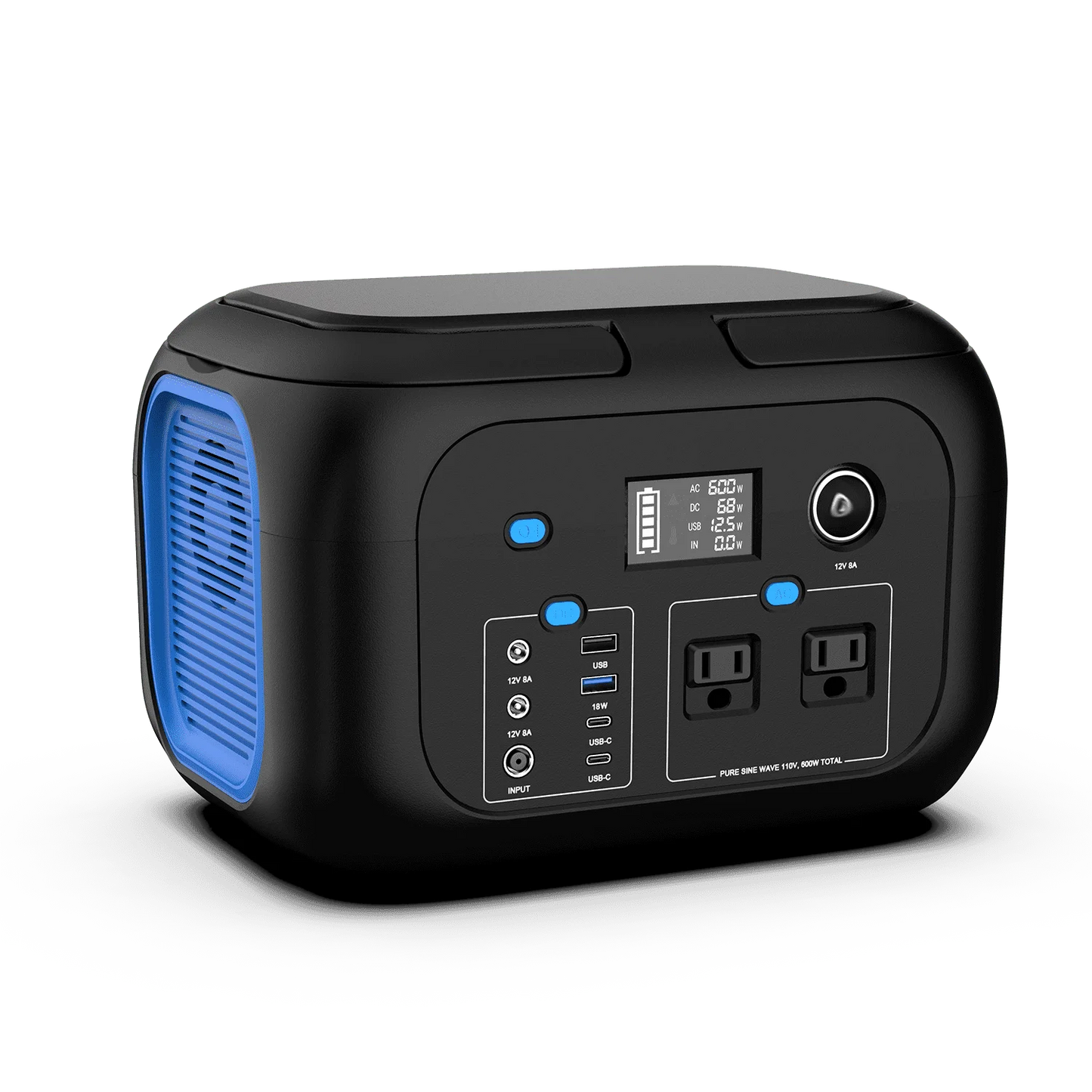 SinKeu Portable Power Station 600W 296Wh Backup Battery Pack