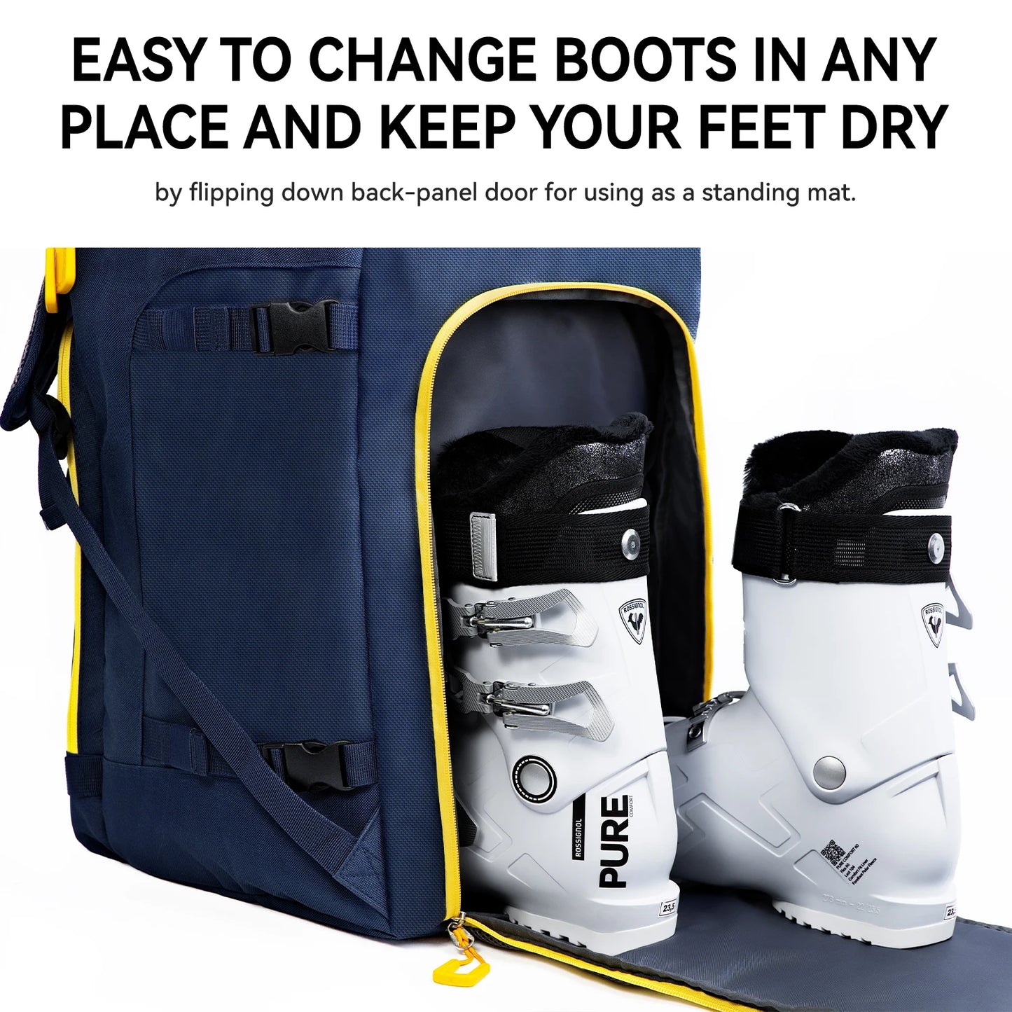 West Tune Ski Boot Bag Gear Organizer For Skiing Accessories