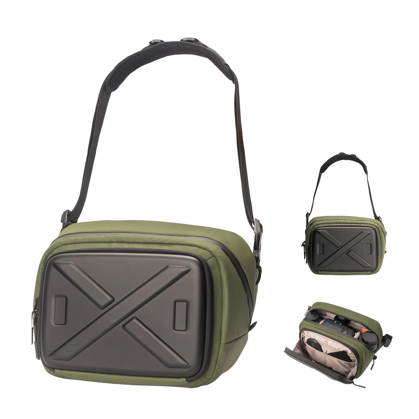 Besnfoto Waterproof Hard Shell Photography Backpack For Drones And DSLR