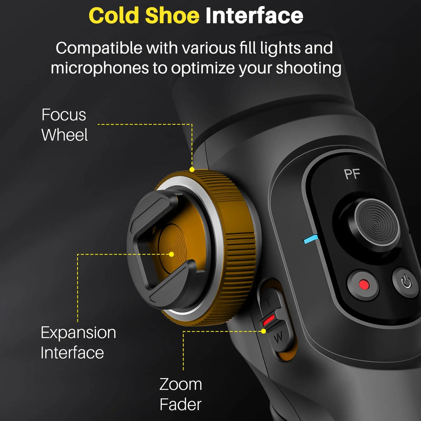 Aoch AOCHUAN Smart S2 Gimbal Stabilizer For Smartphones