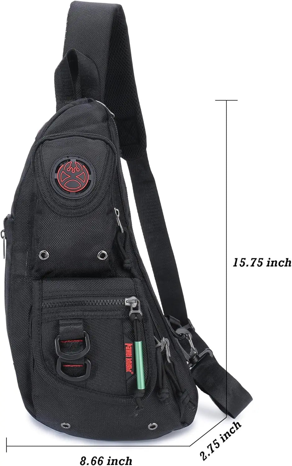 XMSJ Sling Backpack Crossbody Bag For Men Women Outdoor Travel