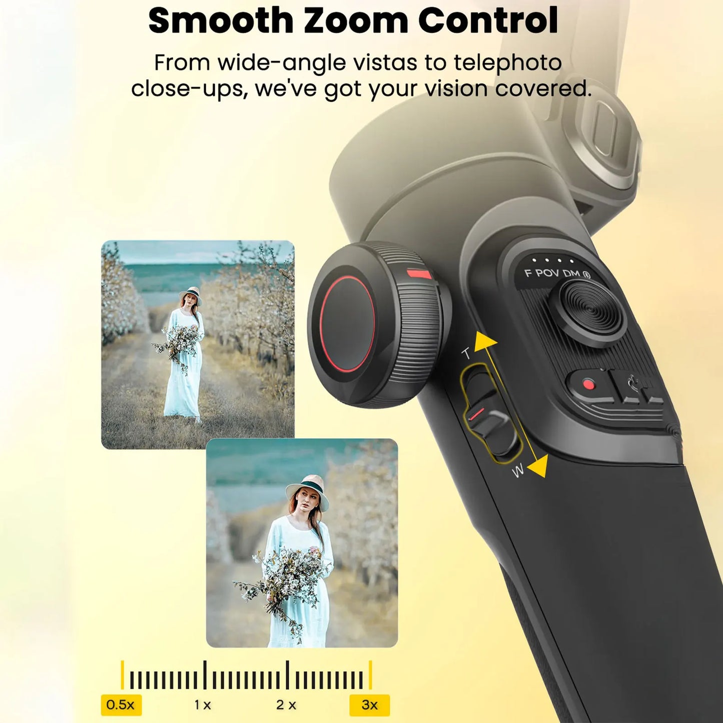 AOCHUAN Smart XE AI Gimbal Stabilizer With Gesture Tracking