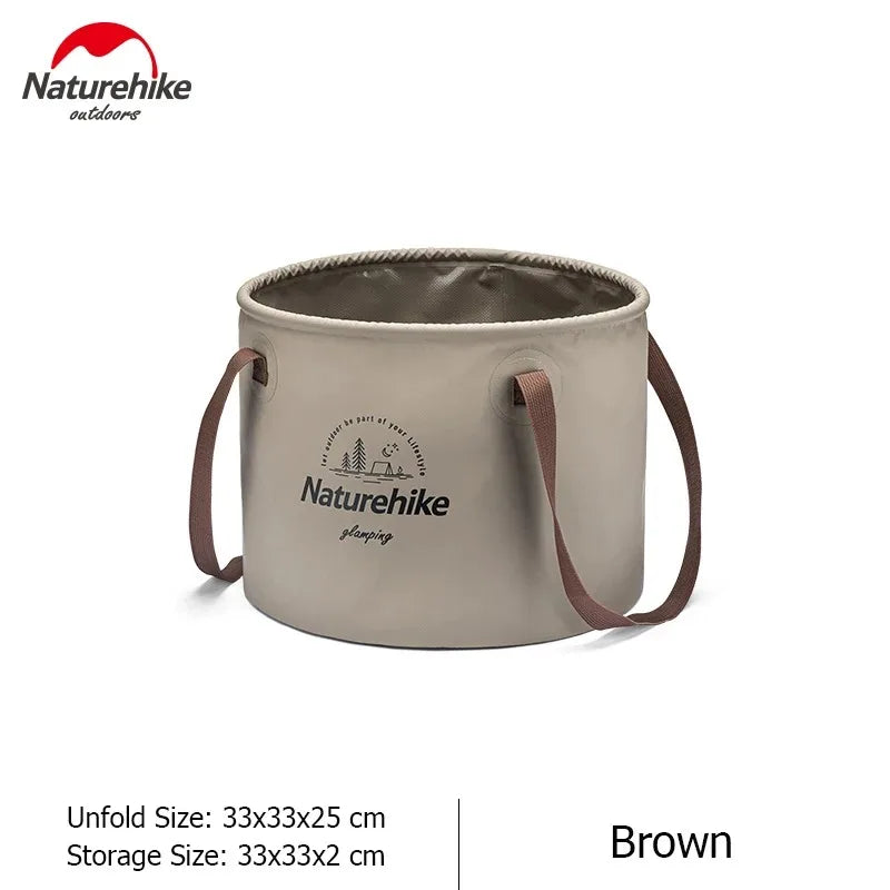 Naturehike Collapsible Water Basin Bucket for Camping