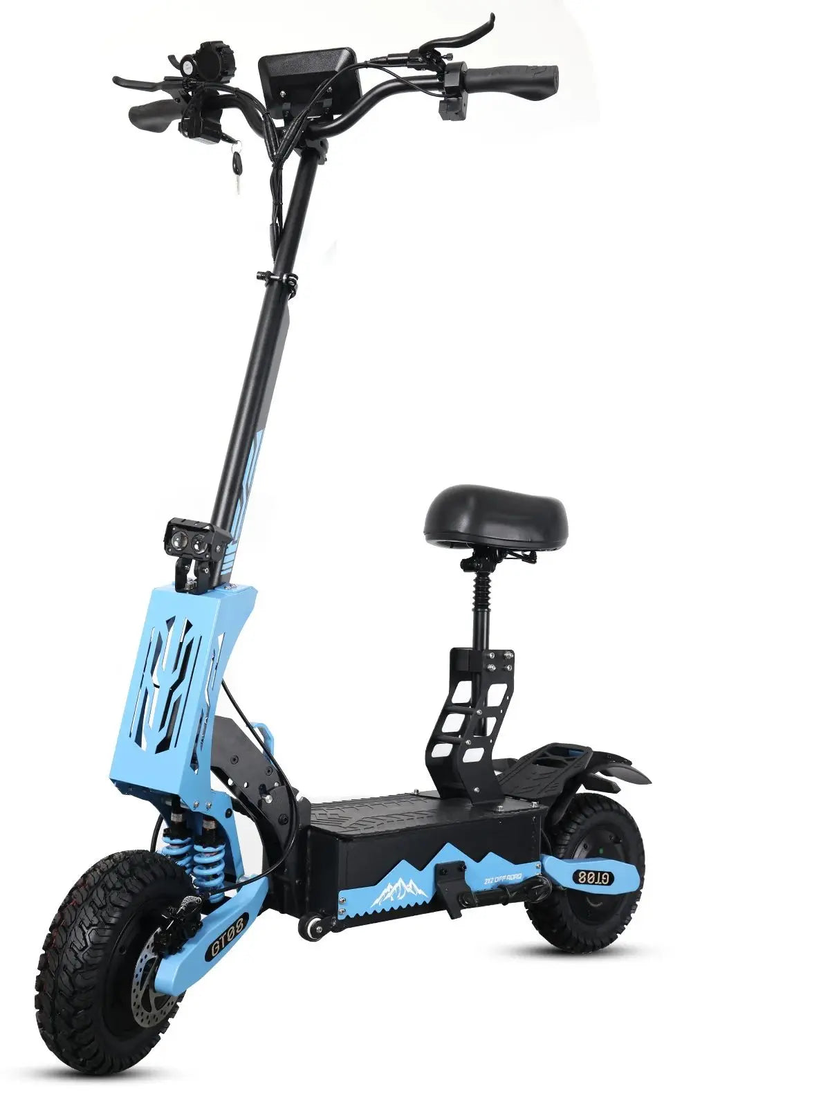 Arwibon 5600W Dual Motor Electric Scooter 46 MPH Top Speed