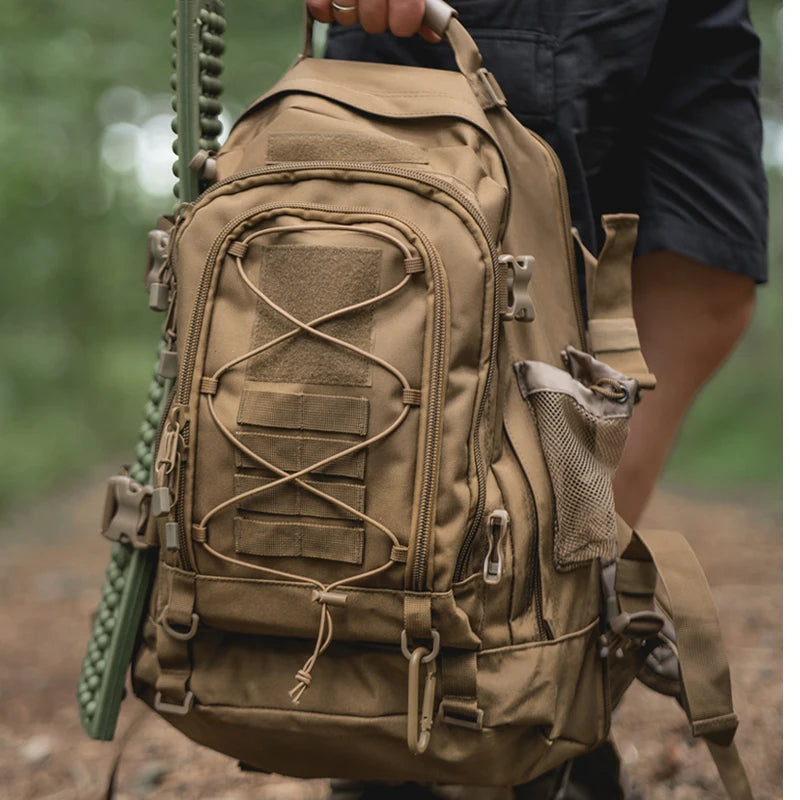 LQARMY Outdoor Tactical Backpack Military Rucksack For Hiking