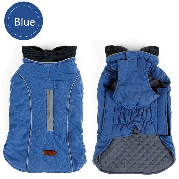 JANPET Quilted Dog Coat Warm Jacket for Autumn Winter