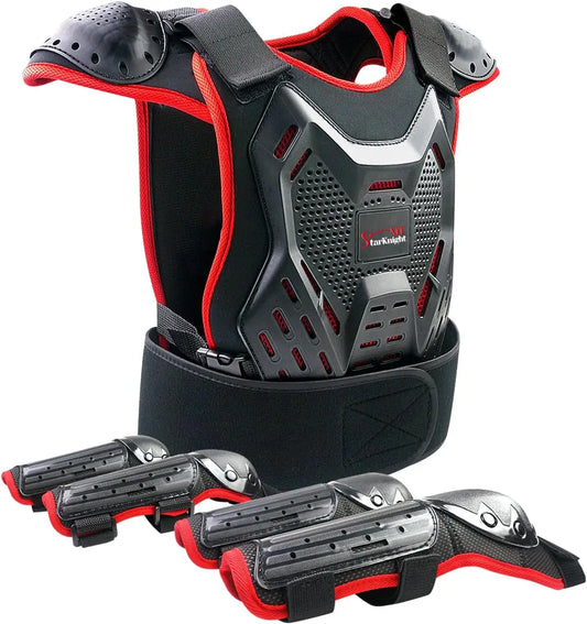Youth Motorcycle Protective Armor Suit for Boys and Girls