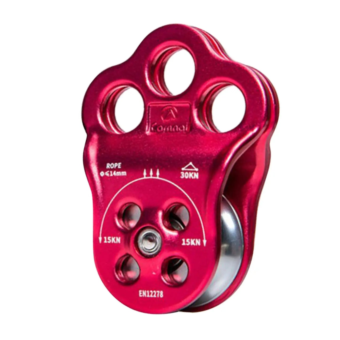 30kN Triple Hitch Pulley For Arborist Tree Rigging