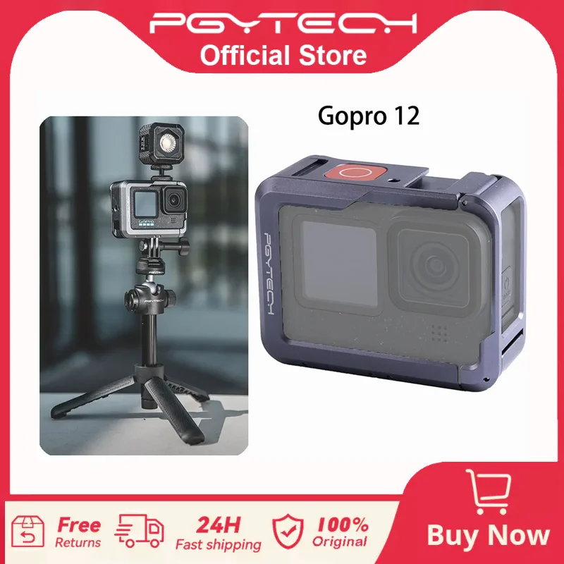 PGYTECH GoPro 12 11 Aluminum Alloy Camera Cage Pro