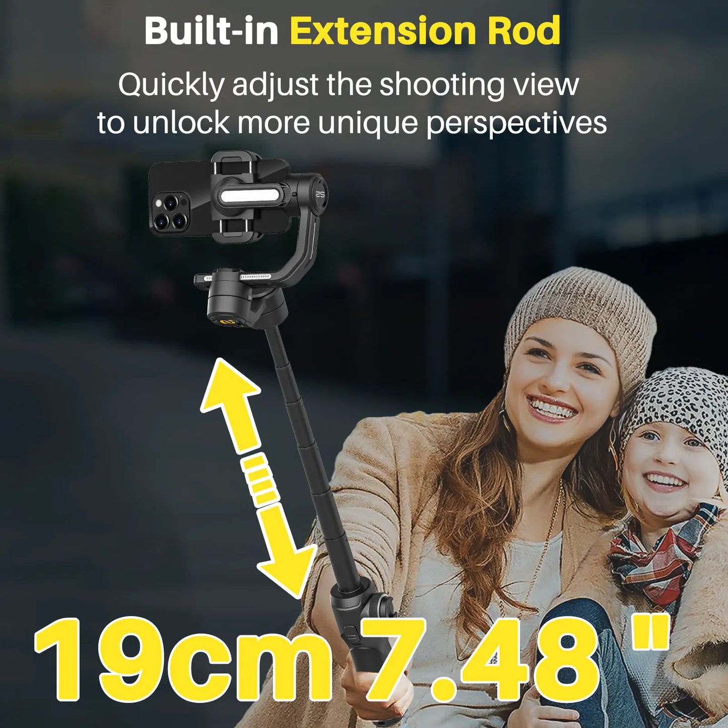Aoch AOCHUAN Smart S2 Gimbal Stabilizer For Smartphones