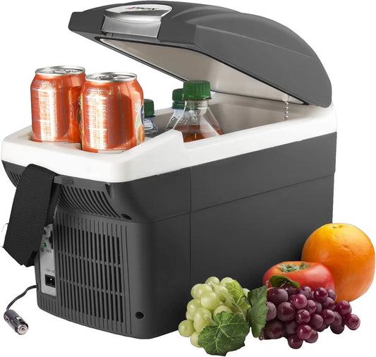 XMSJ 6 Qt Thermoelectric Cooler Warmer Portable Fridge 12V 24V