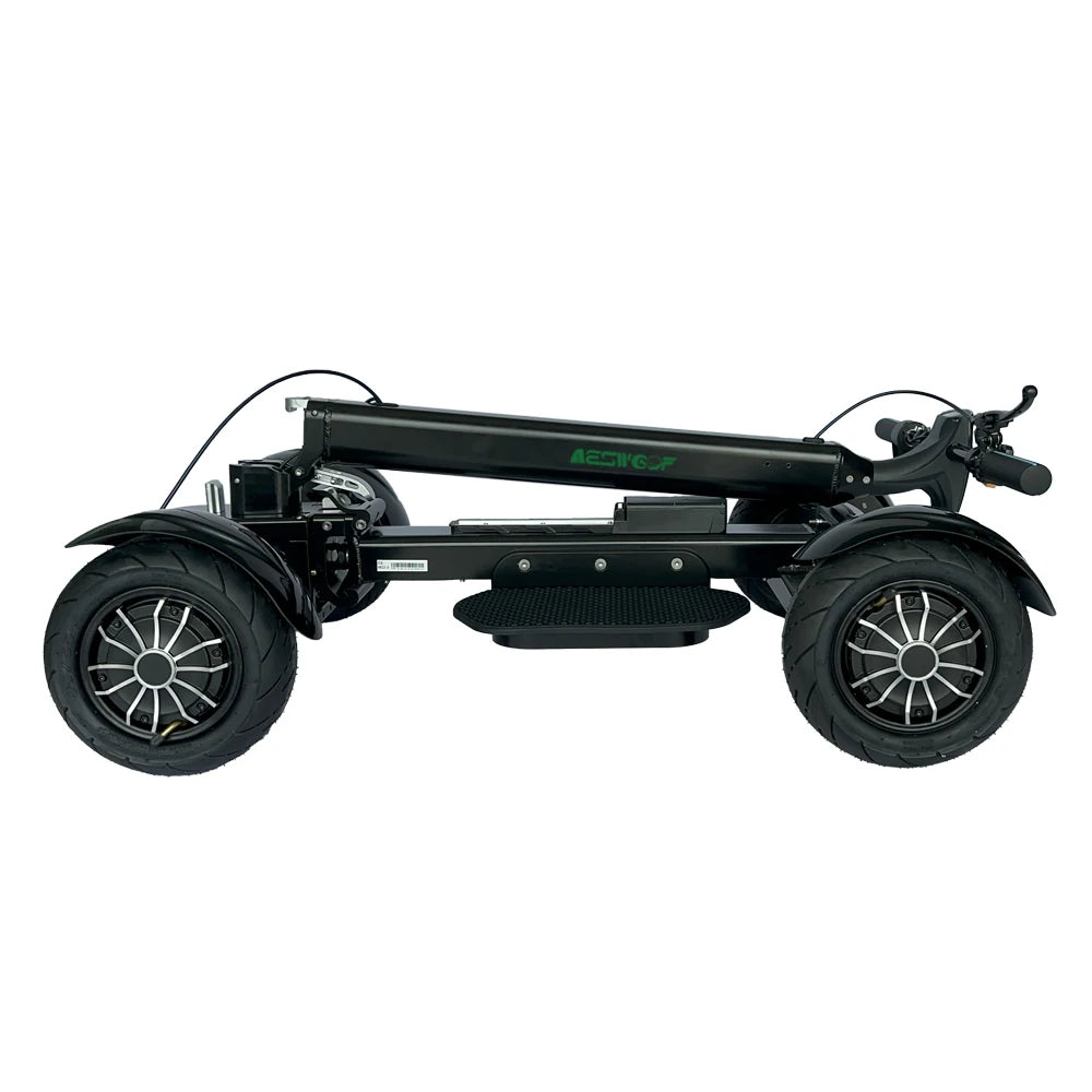 4 Wheel Golf Mobility Scooter 2400W Electric Foldable