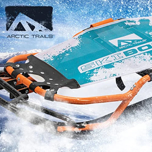 SHXI Arctic Trail Skiboard Snow Sled All Weather Durability