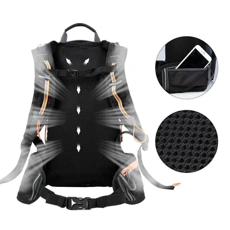 West Biking Water Repellent Backpack for Cycling and Outdoor Trekking