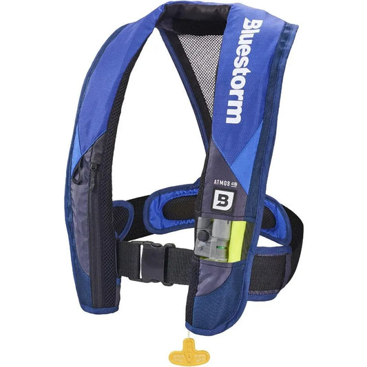 YTYIN Bluestorm Atmos Automatic Manual Inflatable PFD USCG Approved