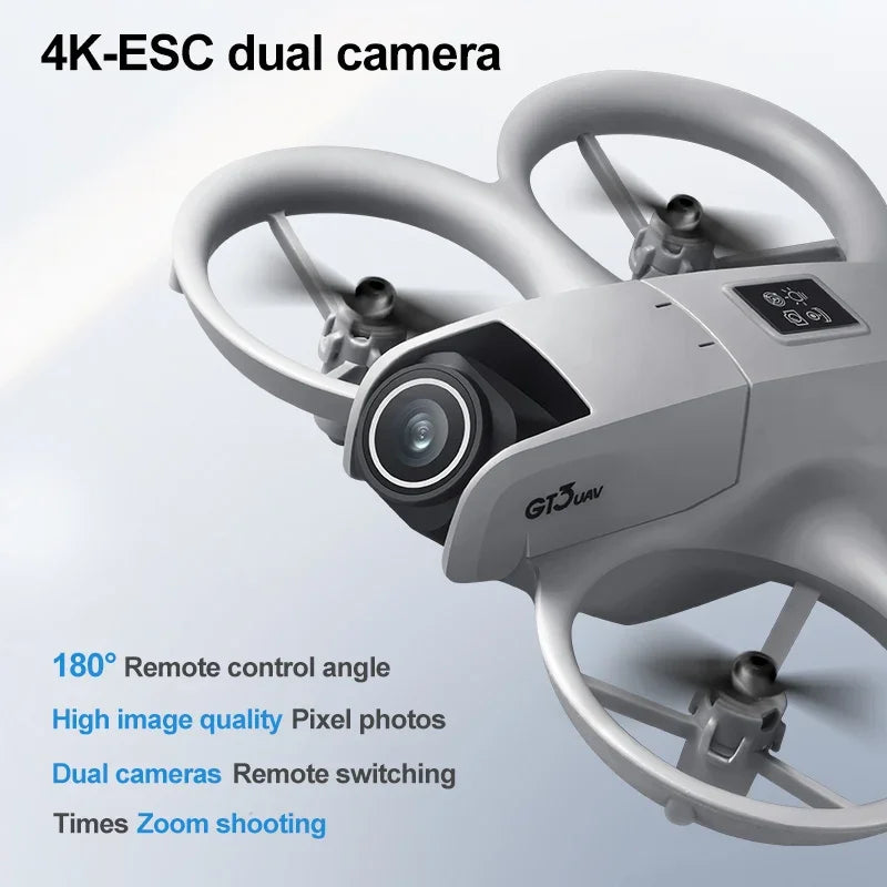 JiKEFUN GT3 RC Mini Drone 4K Dual Camera Optical Flow