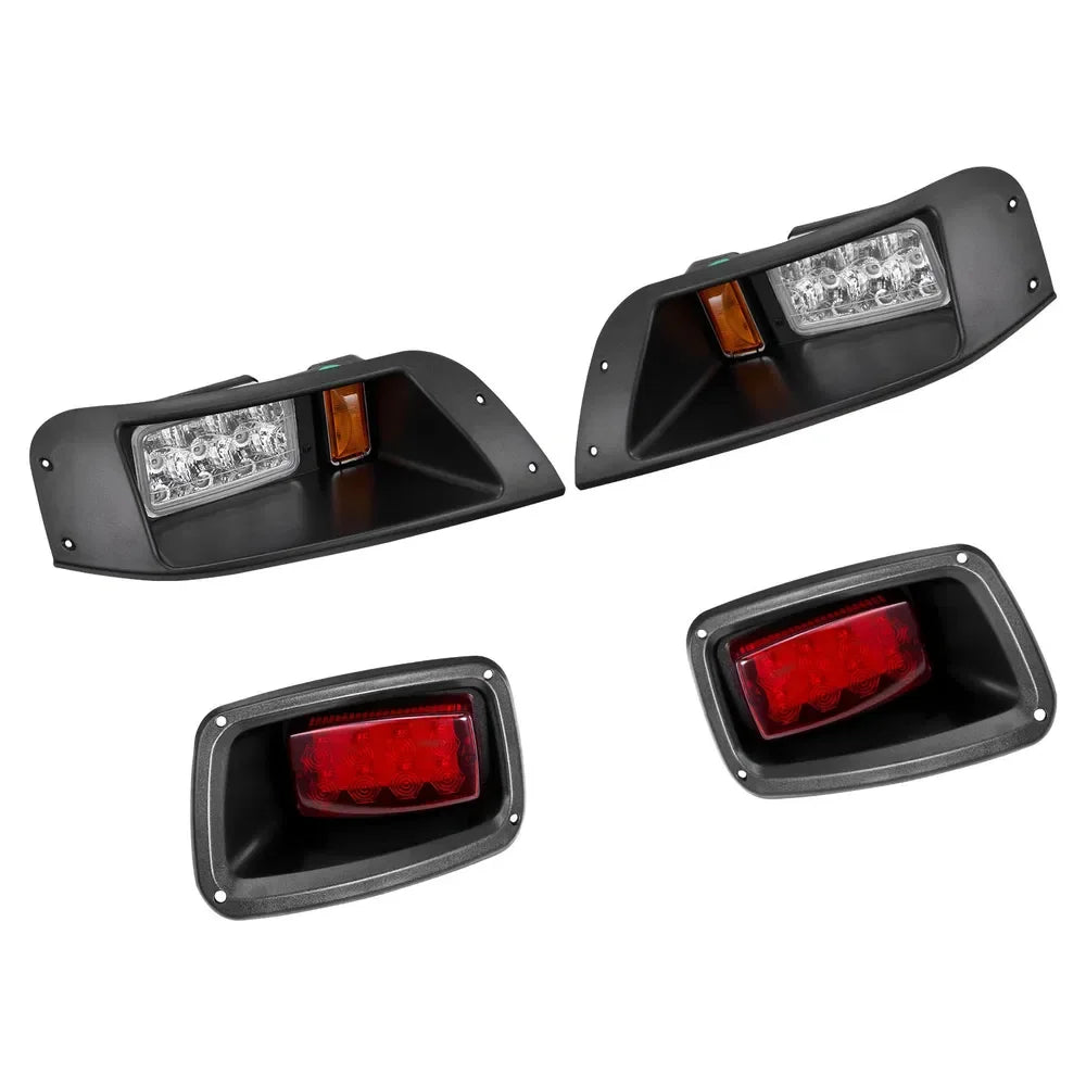 LED Headlight Tail Light Kit For Club Car DS Up Golf Cart