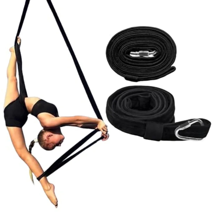 Aerial Yoga Straps Heavy Duty Three-Layer Trapeze Acrobatics