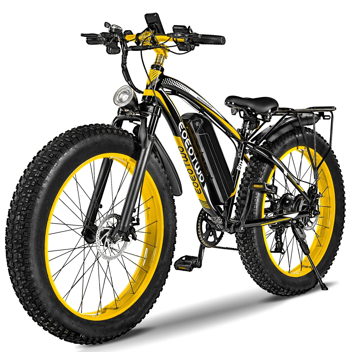 EOEOTWOC 1500W Electric Fat Tire Ebike 34MPH Mountain Bicycle