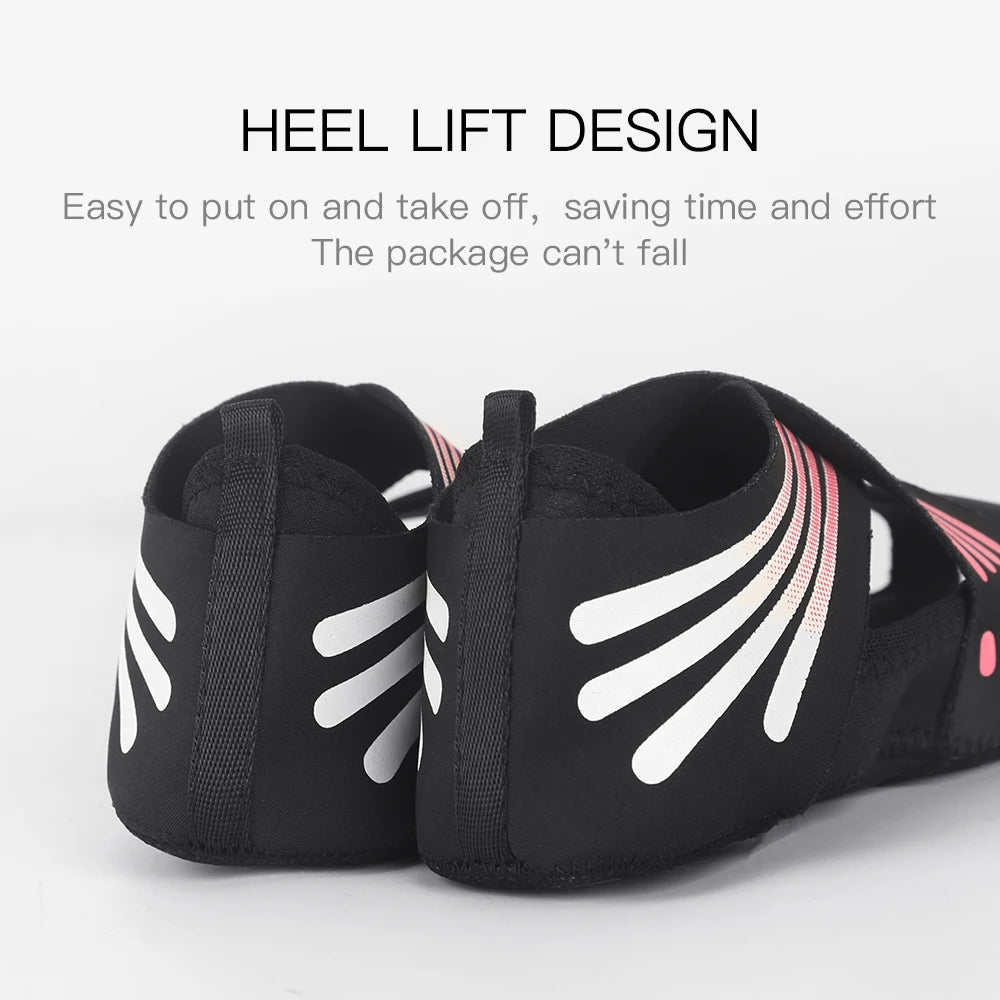 Women Non-slip Workout Yoga Shoes Anti-slip Sole Socks