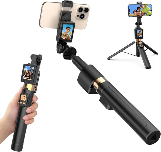 CL07 Extendable Selfie Stick Tripod With Wireless Remote