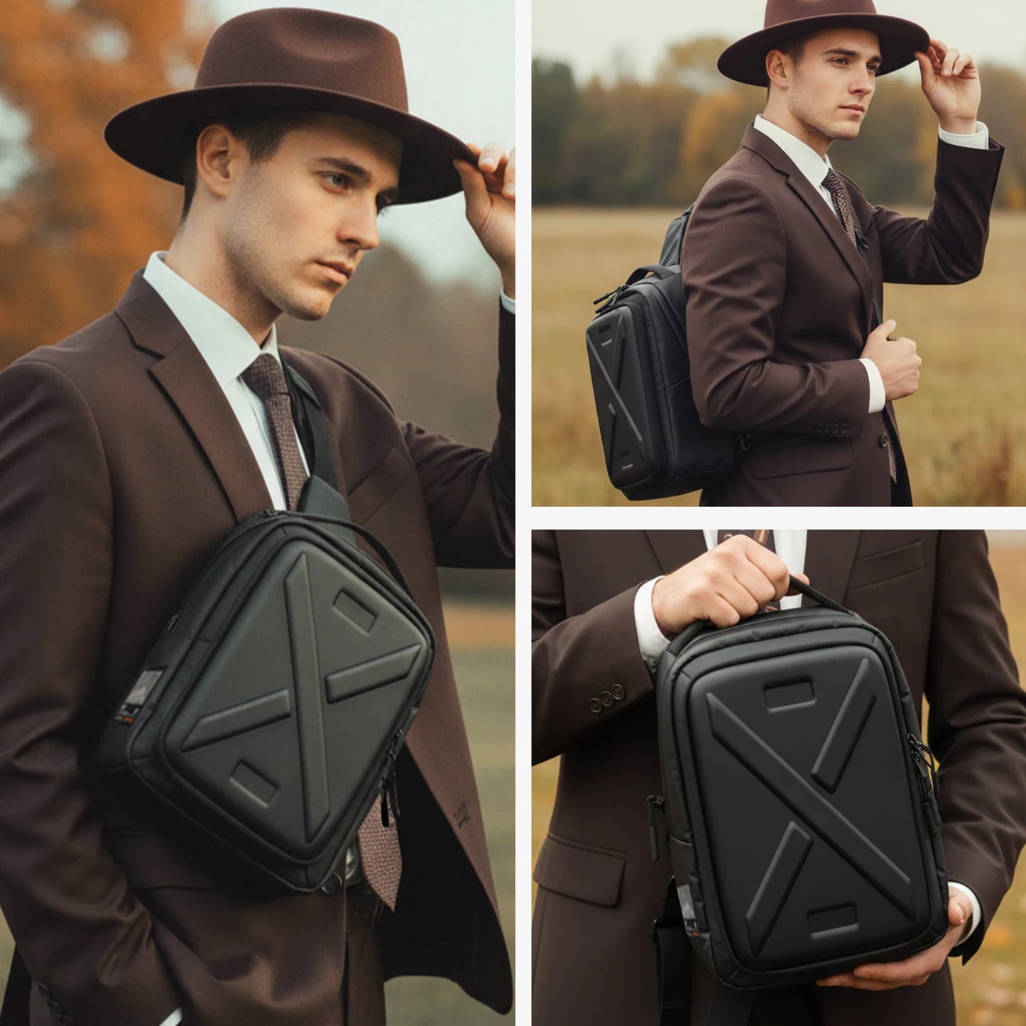 Besnfoto Waterproof Hardshell Camera Backpack For Sony A7 And Canon R