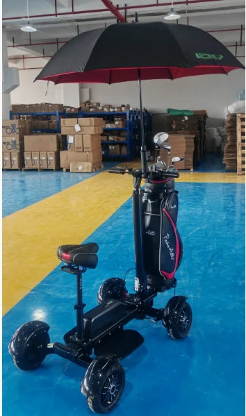 4 Wheel Golf Mobility Scooter 2400W Electric Foldable