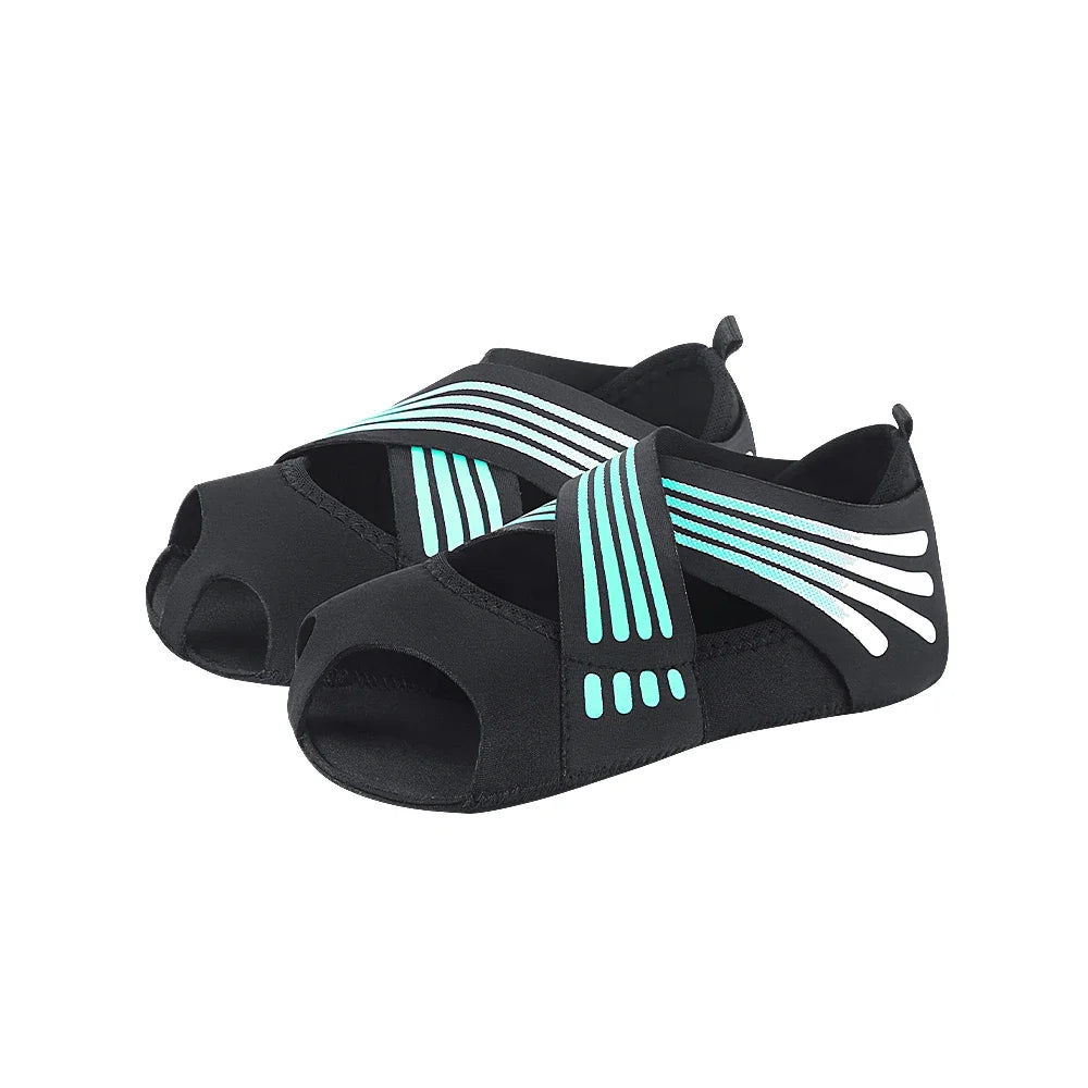 Women Non-slip Workout Yoga Shoes Anti-slip Sole Socks