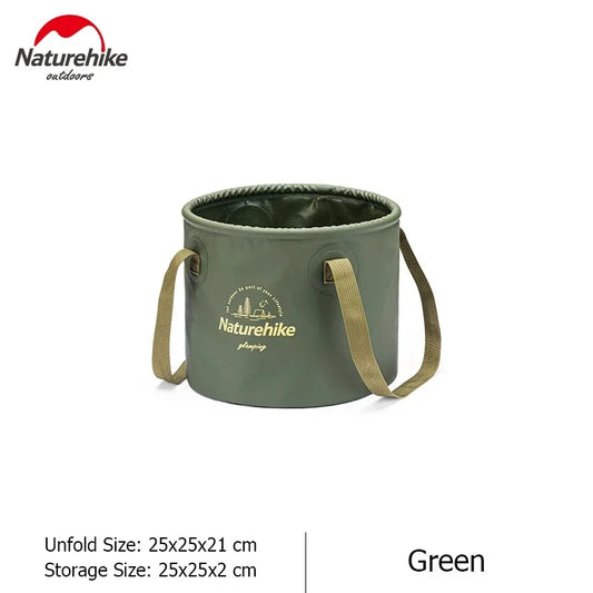 Naturehike Collapsible Water Basin Bucket for Camping