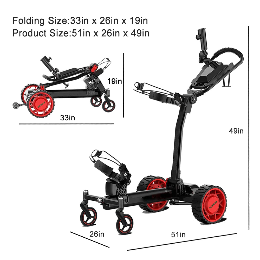 ESWING 500W Electric Golf Cart Remote Control Trolley