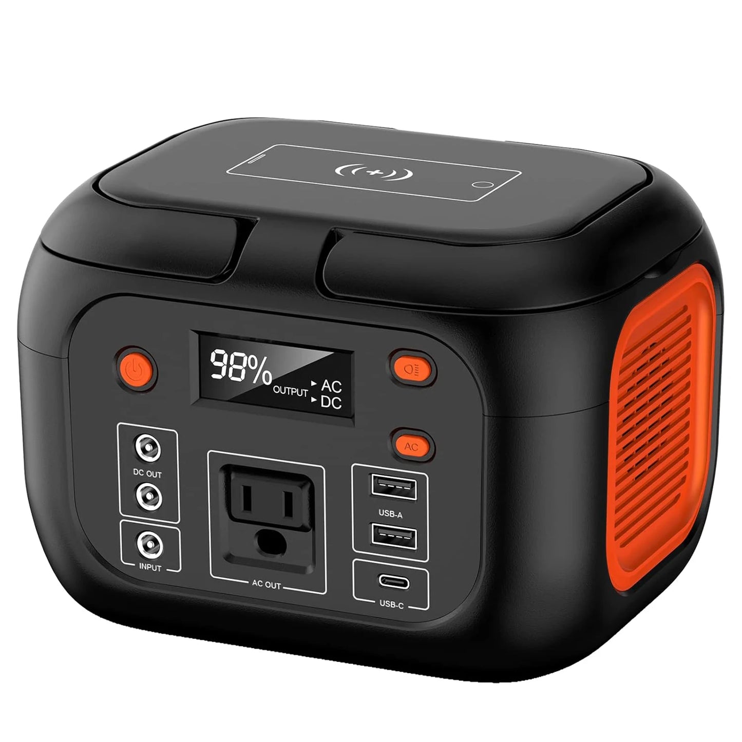 SinKeu Portable Power Station 600W Solar Generator with 110V AC