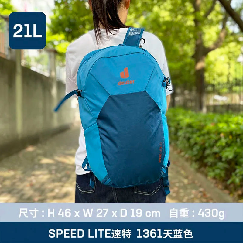 Deuter Speed Lite Hiking Bapa Outdoor 3 7 2L ex oulder Bag with Water Bottle Holder Vietnam Made Outdoor Functio...
