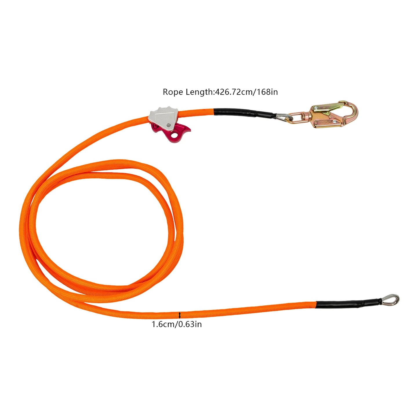 Sling Tree Descent Rope With Triple Locking Carabiner