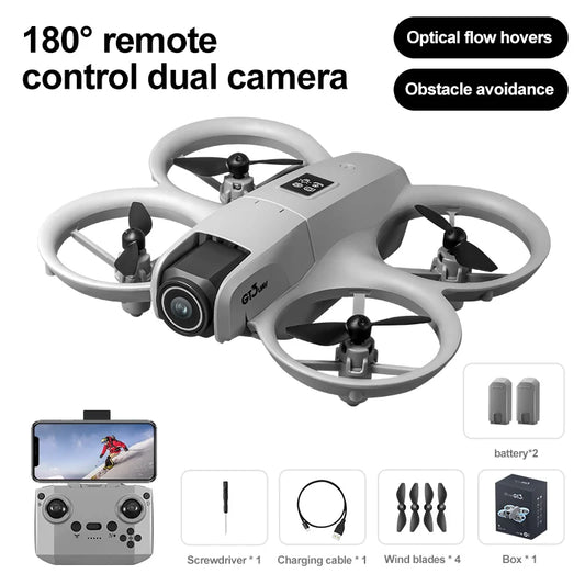 JiKEFUN GT3 RC Mini Drone 4K Dual Camera Optical Flow