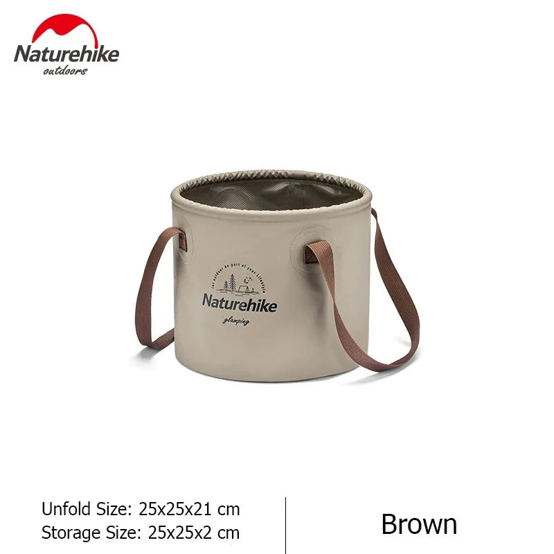 Naturehike Collapsible Water Basin Bucket for Camping
