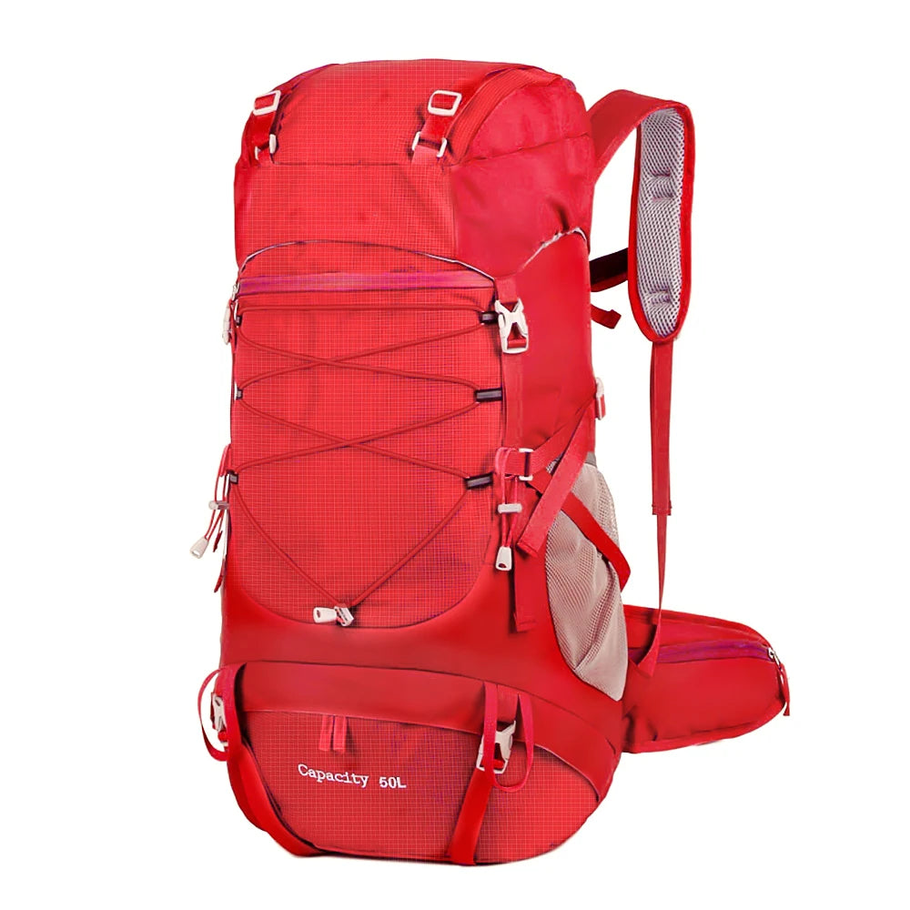 WEST TUNE Hiking Backpack With Rain Cover For Outdoor Travel