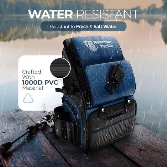 Fishing Tackle Bag For Saltwater With Waterproof 1000D PVC