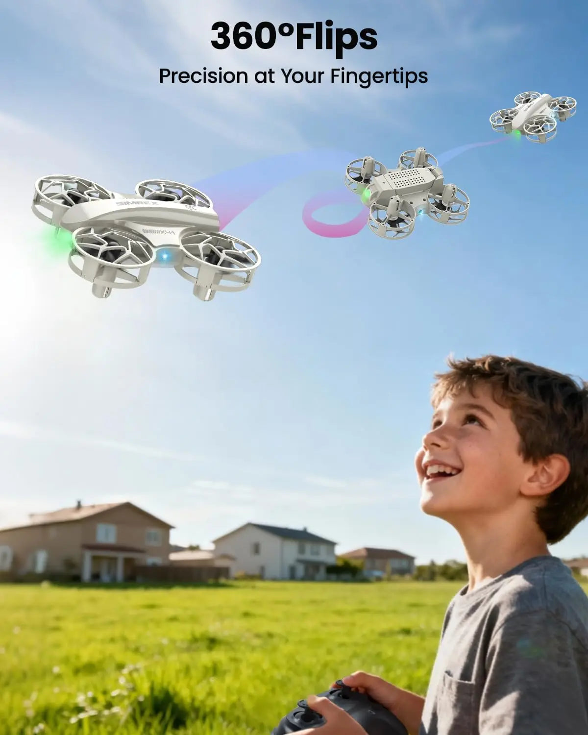 Mini RC Quad Drone For Beginners With Altitude Hold