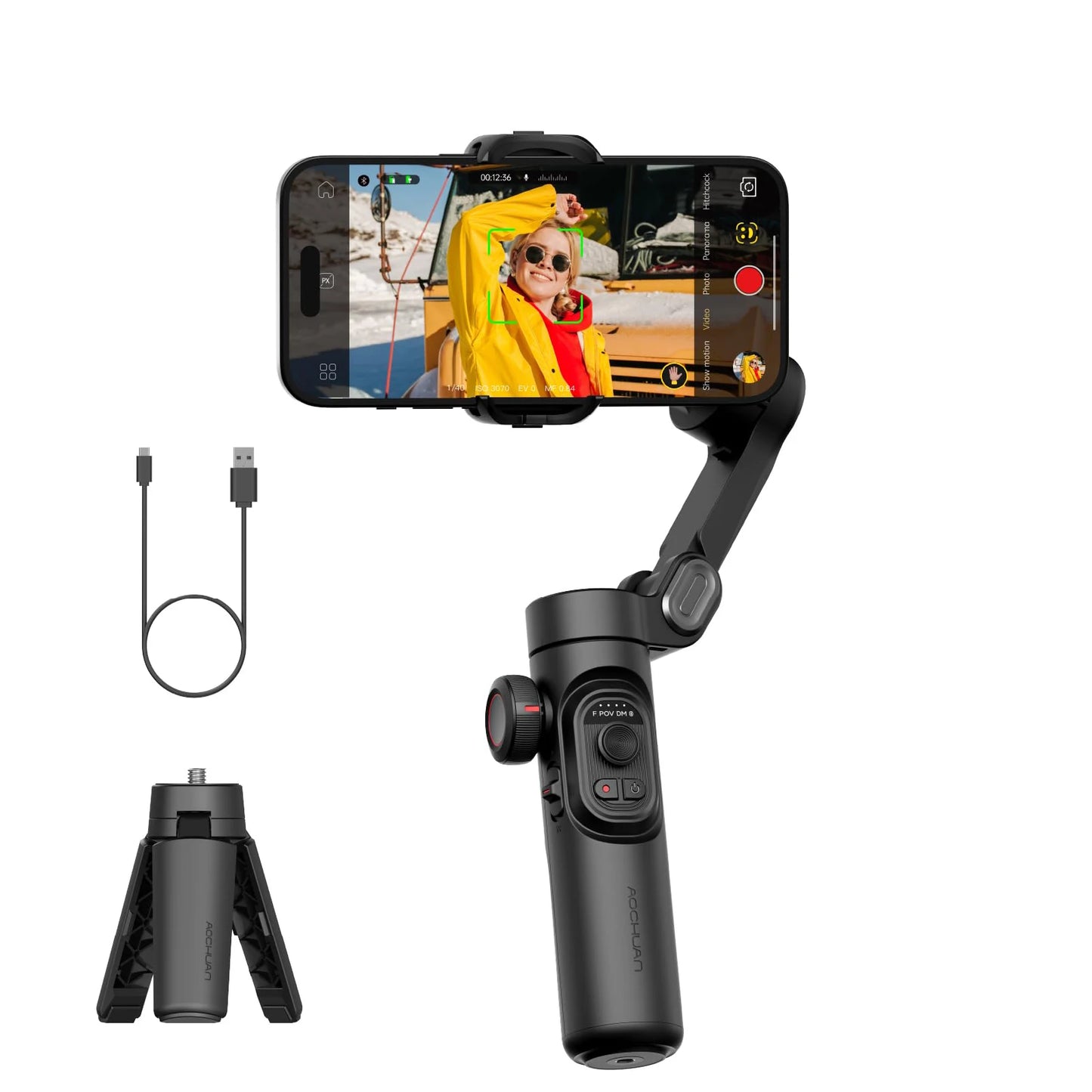 AOCHUAN Smart XE 3-Axis Handheld Gimbal Stabilizer for Smartphones