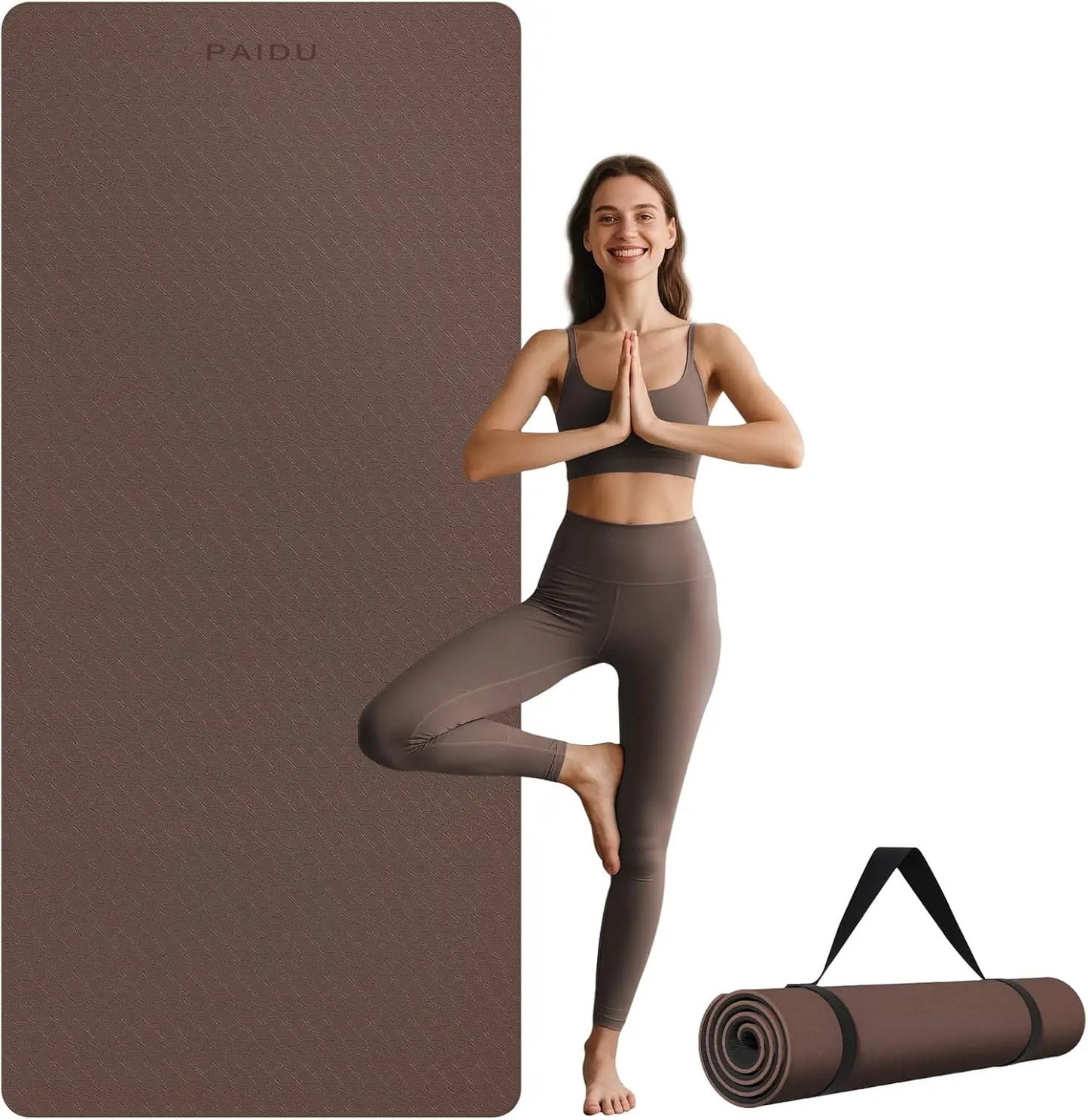 Non Slip Yoga Mat for Home Workouts