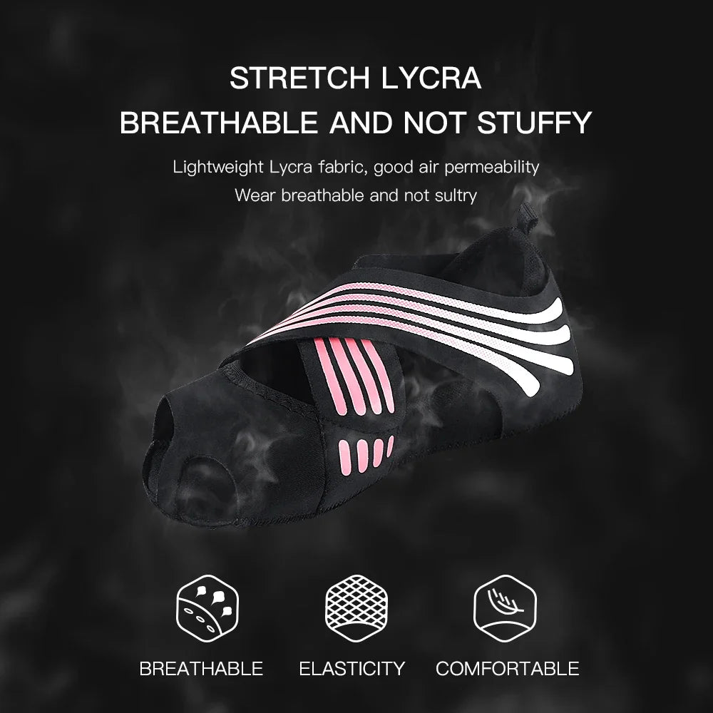 Women Non-slip Workout Yoga Shoes Anti-slip Sole Socks