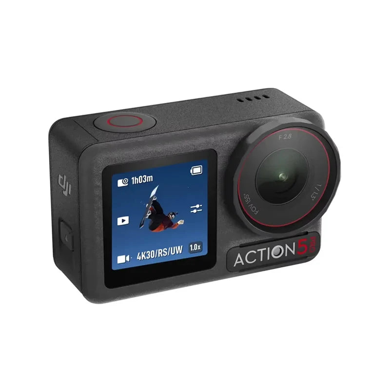 DJI Osmo Action 5 Pro with 360 HorizonSteady Stabilization