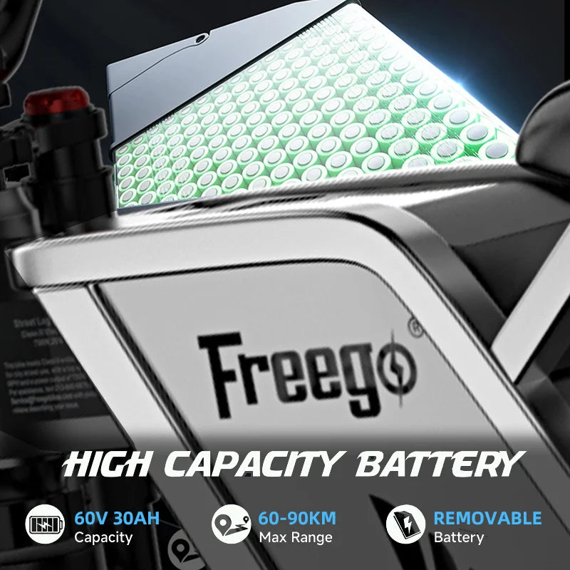 Freego X2 Pro Electric Off Road Mountain Bike With 6000W