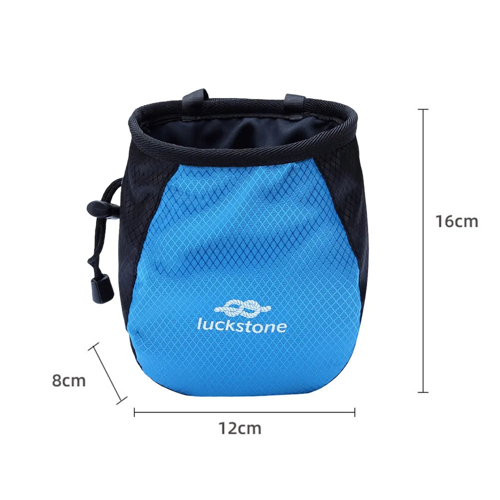 JOCESTYLE Chalk Bag For Outdoor Climbing Waterproof Polyester Adjustable Belt