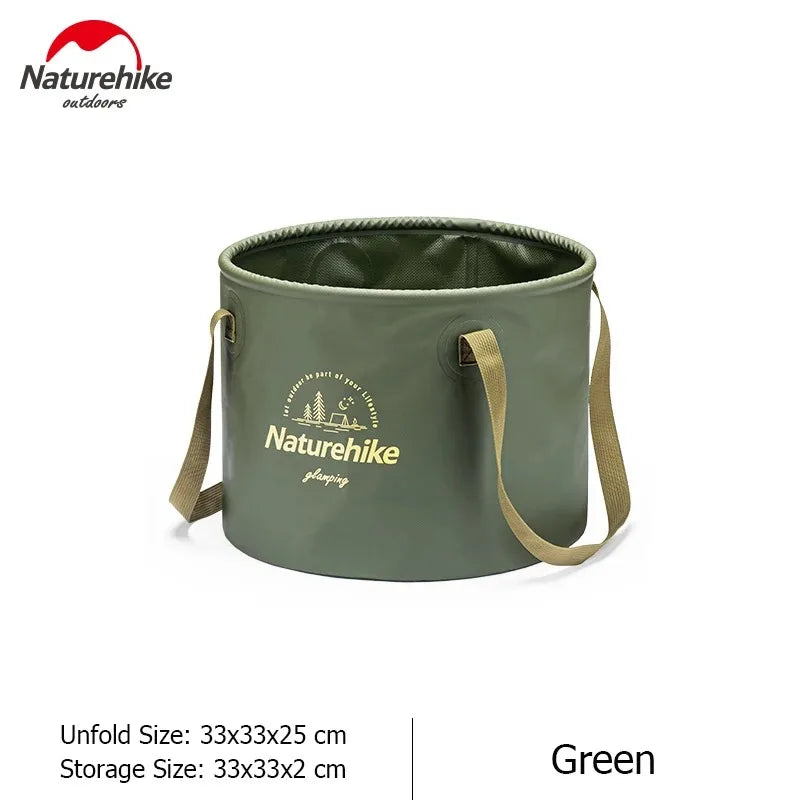 Naturehike Collapsible Water Basin Bucket for Camping