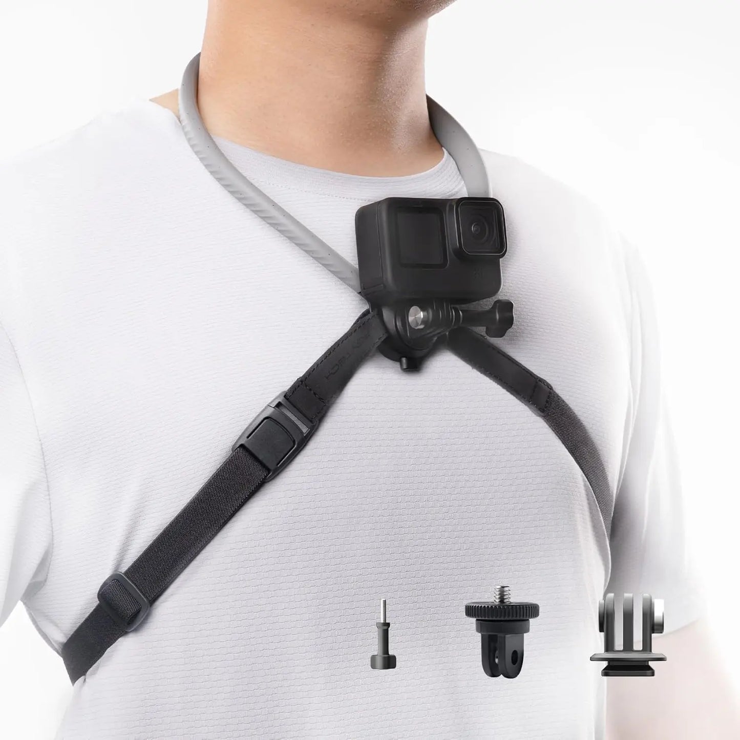 PGYTECH Caplock Neck Mount Chest Mount For GoPro Insta360
