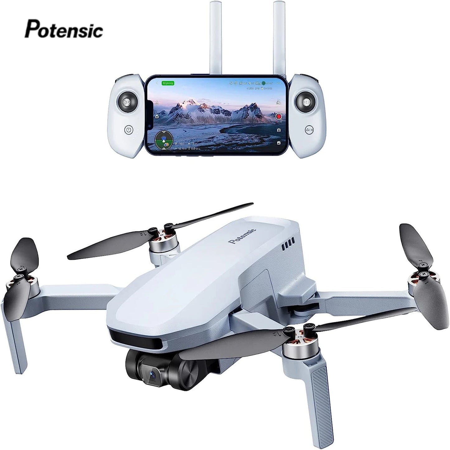 Potensic GPS Drone With Auto Return And 4K Camera Pro