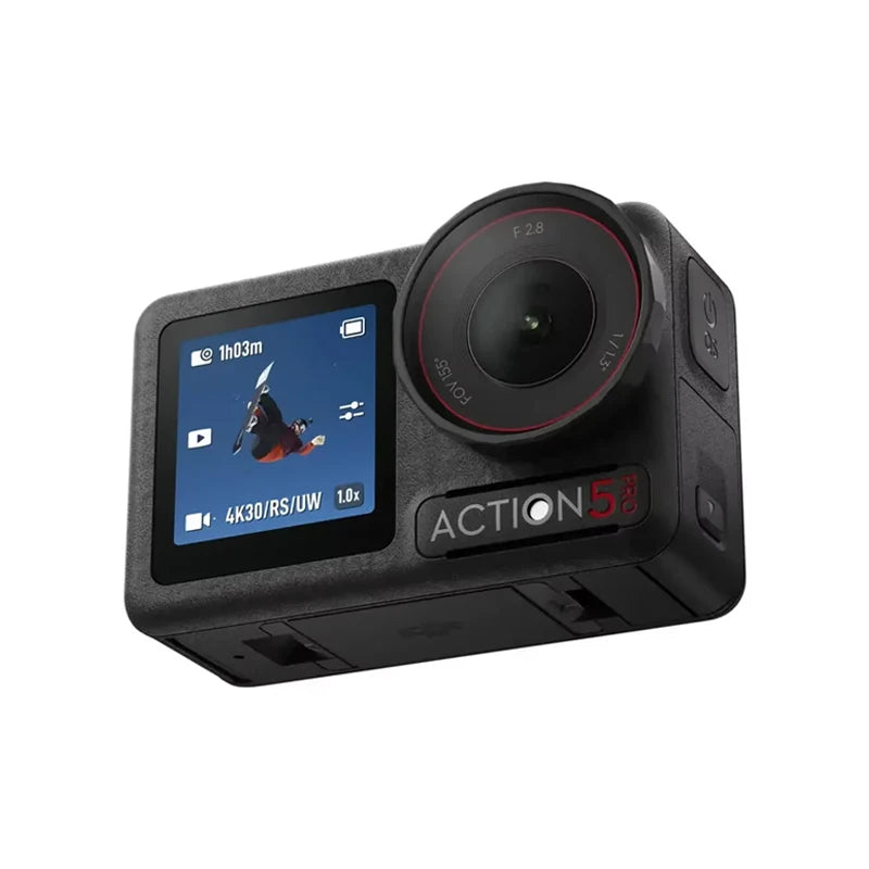 DJI Osmo Action 5 Pro with 360 HorizonSteady Stabilization