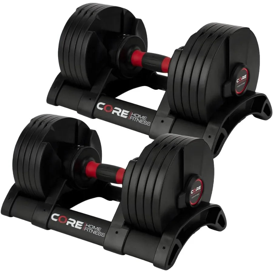 SHXI Adjustable Dumbbell Set For Strength Training Home Gym