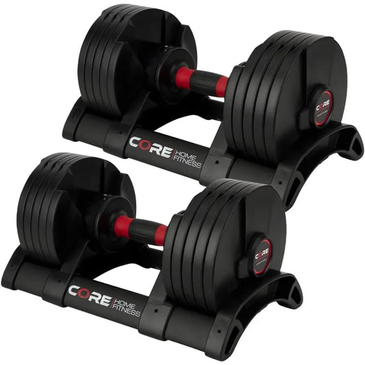 SHXI Adjustable Dumbbell Set For Strength Training Home Gym